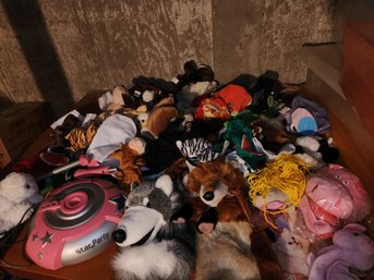 Dozens Of Puppets - Some Homemade, Star Party Karaoke, Toys, Puppet Show