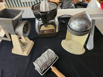 Vintage Juicer, Grinder - Kitchen Appliances