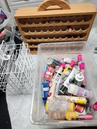 Paint Holders Organizers, Tub Of Acrylic Paint, Crafts, Crafting, Art Supplies