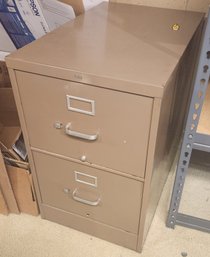 2 Drawer Metal Filing Cabinet - 18' W X 29' H