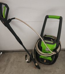 Greenworks Works Power Washer, 1600 PSI, Tools