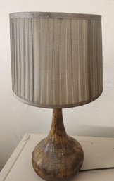 Lovely Resin Table Lamp With Shade, 26' Tall, Lighting