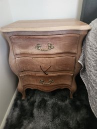Art Noveau Antique Nightstand, Side Table, Drawers 22' X 16' 27'