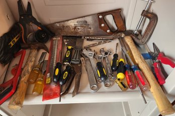 Tool Lot #2: Saw, Hammer, Screwdrivers, Level, Hand Tools, Wide Variety
