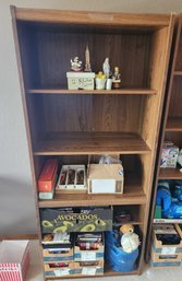 Shelf #3: Bookshelf, Brown Grain, Composite, Shelf, Shelving Storage