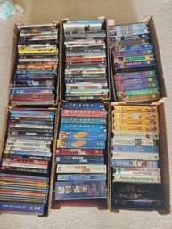 Large Lot DVD & VHS Tapes, Movies, Variety Genres, Friends, TV Series