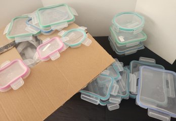 Pyrex Snapware Food Storage Containers, Glass, Kitchen Housewares - 34 Pieces Total