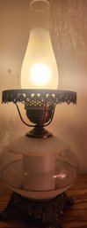 Hurricane Electric Lamp, Vintage, Table, Lighting Decor