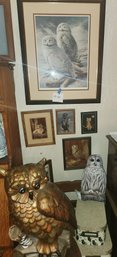 Owls, Owl Decor: Some Vintage, Ceramic, Prints, Art, Pillow, Boxes