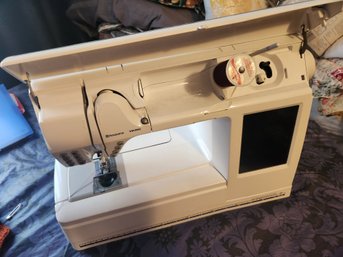 Husqvarna Viking Designer I Sewing Machine With Embroidery Accessories, Parts - Tested