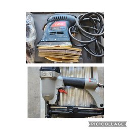 Ryobi, Porter Cable Finishing Sander, Finish Nailer