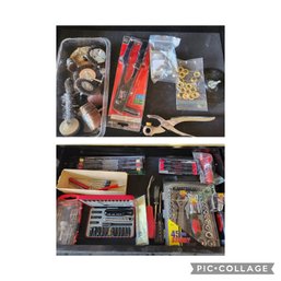 Grinding, Polishing, Stripping Wheels, Snap Rivet Sets, Wrenches, Screwdrivers Tools Lot #3: