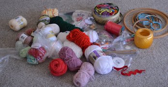 Yarn, Embroidery Thread, Hoops, Needle Arts Crafts