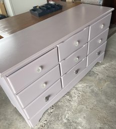 Painted Dresser, Dovetail Detailing, Wood