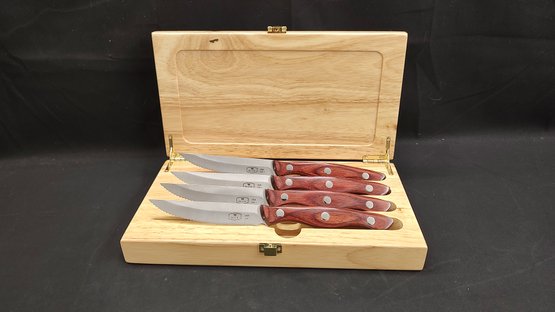 Buck 936 Stainless Steel Steak Knife Set
