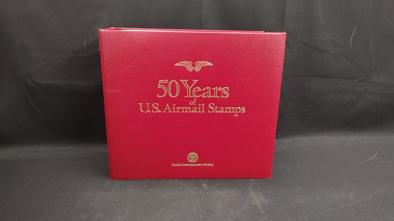 50 Years Of U.S. Airmail Stamps Binder