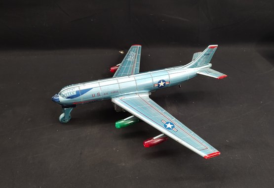Made In Japan Tin U.S. Air Force Plane