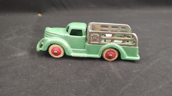 Hubley Die Cast Stake Bed Truck Toy