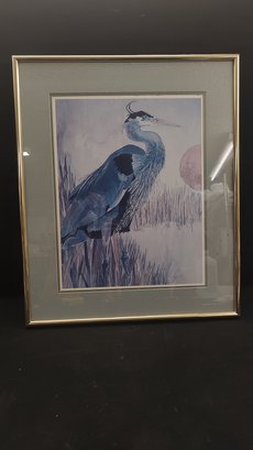 Dan Goad Crane Art Print