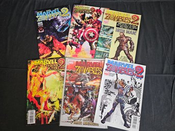 Marvel Comics Lot (X-Force, Ultimate X, X-Statix & Zombies)