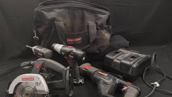 Lot Of Craftsman Cordless Power Tools