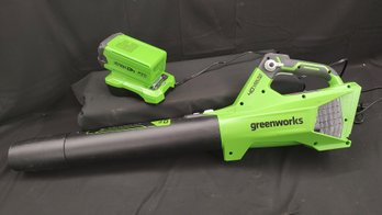 Greenworks Tools Cordless Leaf Blower