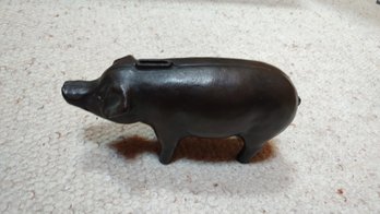 Cast Iron Piggy Bank