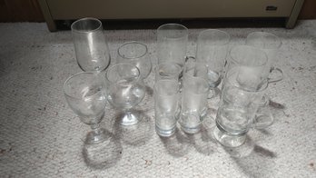 Lot Of Glassware