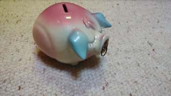 Vintage Corky Pig Novelty Piggy Bank