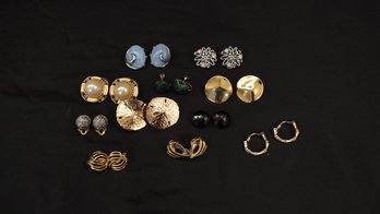 Assorted Costume Clip-On Earrings