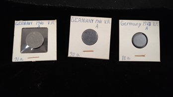 Nazi Germany-Era Pfennig Coins