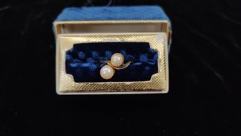 14k Gold Pearl Ring