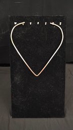 10k Gold V Necklace