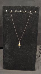 10k Gold And Diamond Necklace