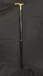 Brass-Topped Cane