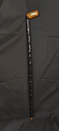 Irish Blackthorn-Style Wooden Walking Cane