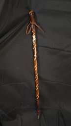 Carved Wooden Walking Stick