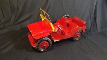 Marx Pressed Steel Willy's Jeep Toy