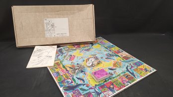 Rare Vintage 1970's Animal Town Game Co. Save The Whales Board Game