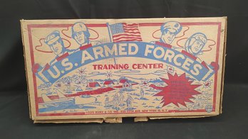 Vintage Marx U.S. Armed Forces Training Center Set