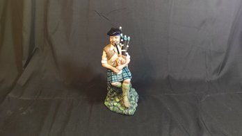 Royal Doulton 'The Piper' Porcelain Figure