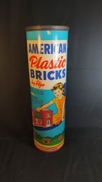 Vintage American Plastic Bricks Set