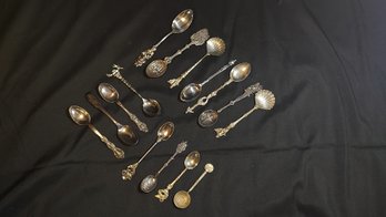 Silver Plated Collectible Decorative Spoons