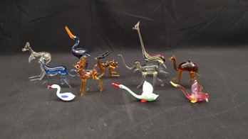 Glass Animal Figures