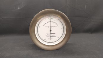 Naval Weather Service Aneroid Barometer
