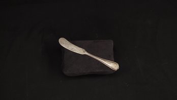 Reed & Barton Sterling Silver Monogrammed Spreading Knife