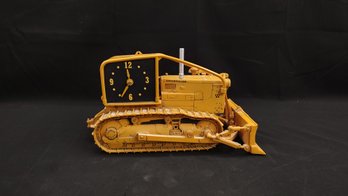 The Danbury Mint Caterpillar Bulldozer Clock