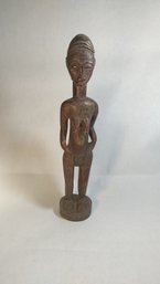 Carved Wooden African Statuette