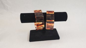 Set Of St. John Faux Tortoiseshell Bangles