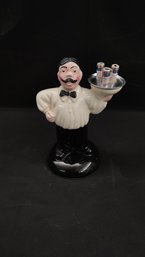 Ceramic Budweiser Waiter Figure